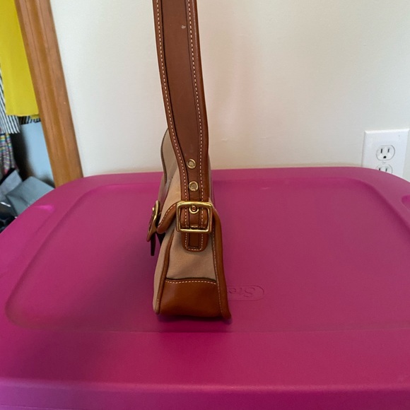 Coach tweed/leather bag - Picture 5 of 5